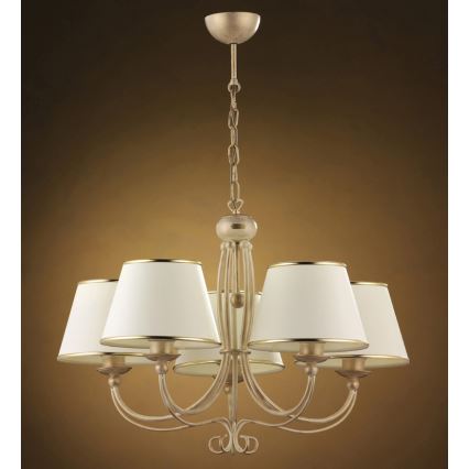 Jupiter 515 - LA-5-E - Hanglamp aan een ketting LAURA 5xE27/60W/230V