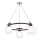 Jupiter - Vervangend glas voor BASCO E27 kroonluchter, Ø 13 cm, wit