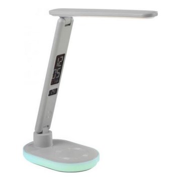 JUST LIGHT. 11018-16 - LED RGBW Dimbare touch tafellamp met draadloos opladen TINA LED/4W/230V wit