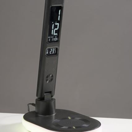 JUST LIGHT. 11018-18 - LED RGBW LED Dimbare touch tafellamp met draadloos opladen TINA LED/4W/230V