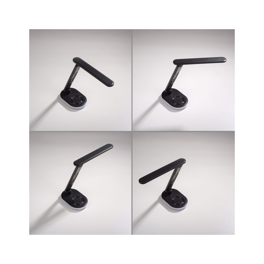 JUST LIGHT. 11018-18 - LED RGBW LED Dimbare touch tafellamp met draadloos opladen TINA LED/4W/230V