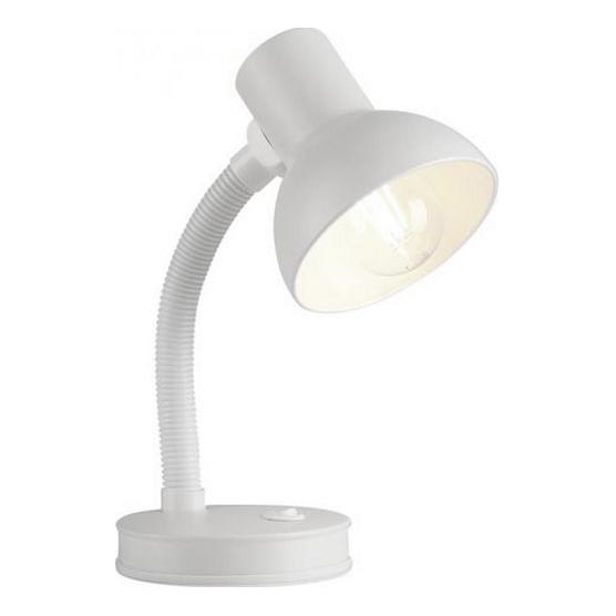 JUST LIGHT. 11080-16 - Flexibele bureaulamp FLEXI 1xE27/25W/230V wit