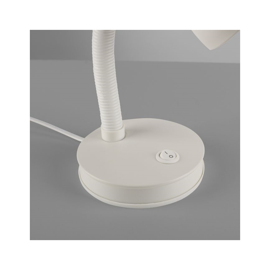 JUST LIGHT. 11080-16 - Flexibele bureaulamp FLEXI 1xE27/25W/230V wit