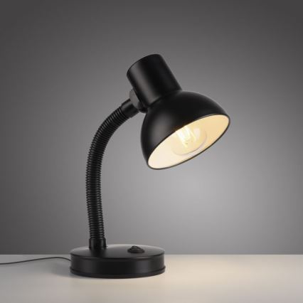 JUST LIGHT. 11080-18 - Flexibele tafellamp FLEXI 1xE27/25W/230V zwart