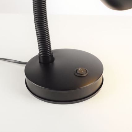 JUST LIGHT. 11080-18 - Flexibele tafellamp FLEXI 1xE27/25W/230V zwart