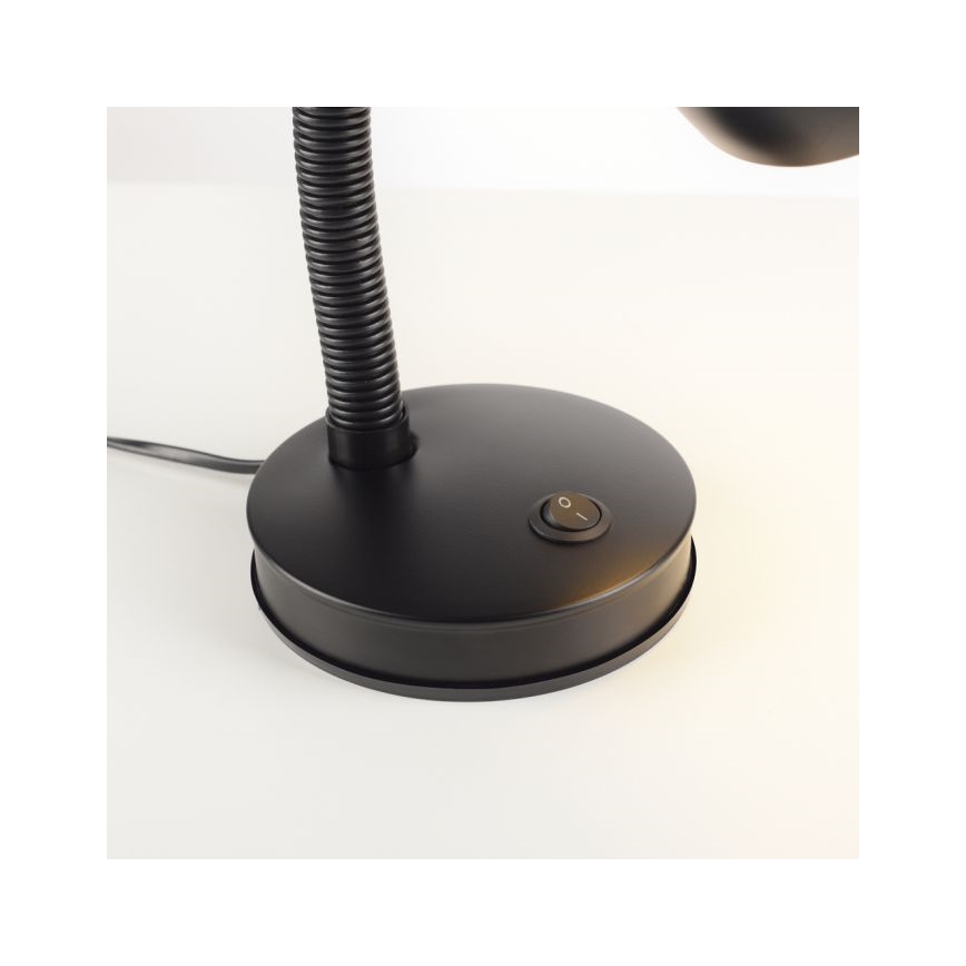 JUST LIGHT. 11080-18 - Flexibele tafellamp FLEXI 1xE27/25W/230V zwart