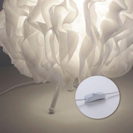JUST LIGHT. 11211-16 - LED RGBW Dimbaar tafellamp NAOMI 1xE27/10W/230V 2700-5000K + afstandsbediening