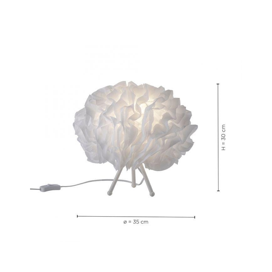 JUST LIGHT. 11211-16 - LED RGBW Dimbaar tafellamp NAOMI 1xE27/10W/230V 2700-5000K + afstandsbediening