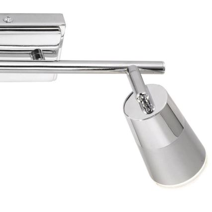 JUST LIGHT. 11229-17 - LED spot DALLI 2xLED/3,5W/230V glanzend chroom