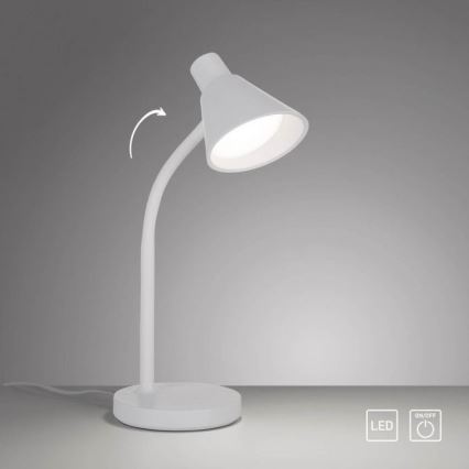 JUST LIGHT. 11248-16 - LED Flexibele bureaulamp PIXIE LED/4,5W/230V wit