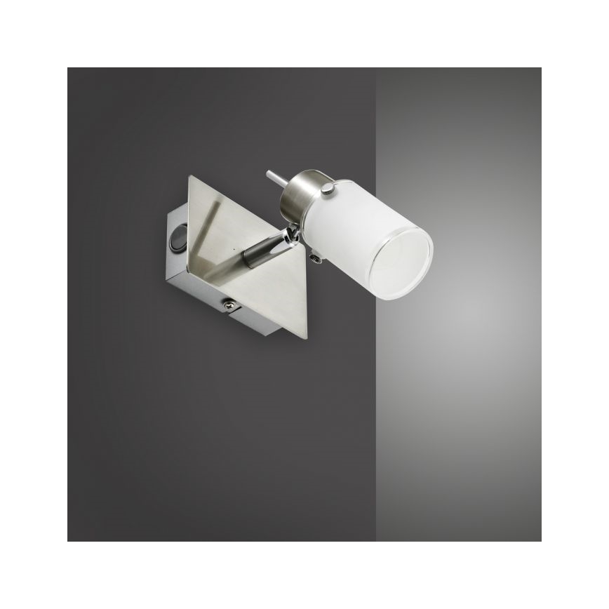 JUST LIGHT. 11931-55 - LED Wandspot MAX 1xGU10/4W/230V mat chroom
