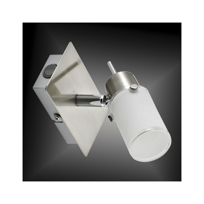 JUST LIGHT. 11931-55 - LED Wandspot MAX 1xGU10/4W/230V mat chroom