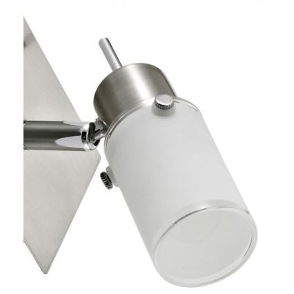 JUST LIGHT. 11931-55 - LED Wandspot MAX 1xGU10/4W/230V mat chroom