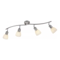 JUST LIGHT. 11954-55 - Plafondspot KARO 4xE14/40W/230V mat chroom