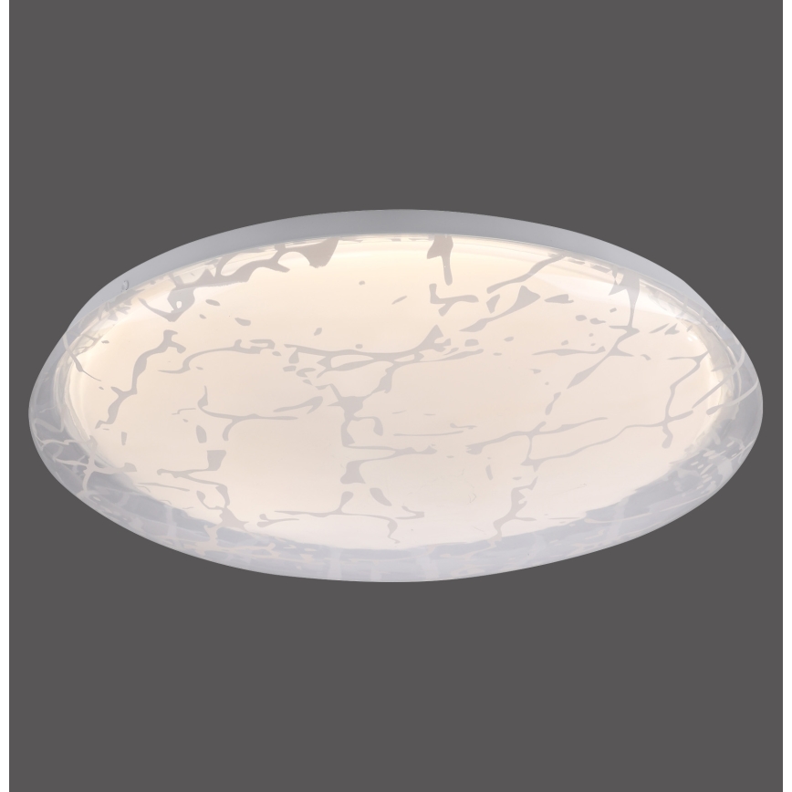 JUST LIGHT. 14008-16 - Dimbare LED-plafondlamp ART PLAFO LED/20W/230V 2700-6500K Ø 38 cm wit + afstandsbediening