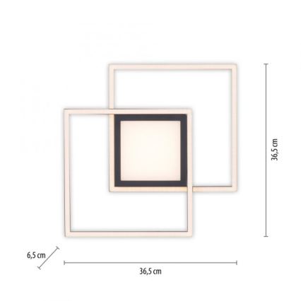 JUST LIGHT. 14144-18 - LED Plafondlamp ASMIN LED/26W/230V