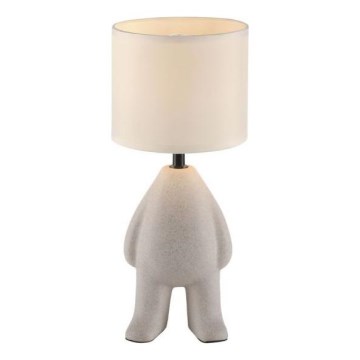 JUST LIGHT. 14191-39 - Tafellamp TED 1xE27/25W/230V beige
