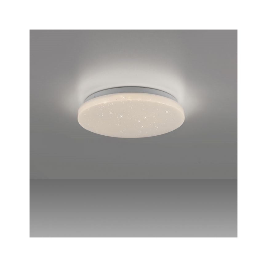 JUST LIGHT. 14275-16 - LED Plafondlamp URANUS LED/10W/230V diameter 26 cm wit