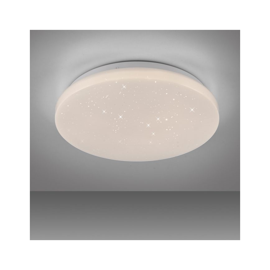 JUST LIGHT. 14275-16 - LED Plafondlamp URANUS LED/10W/230V diameter 26 cm wit