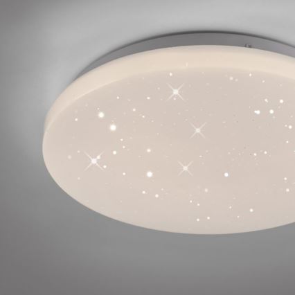 JUST LIGHT. 14275-16 - LED Plafondlamp URANUS LED/10W/230V diameter 26 cm wit