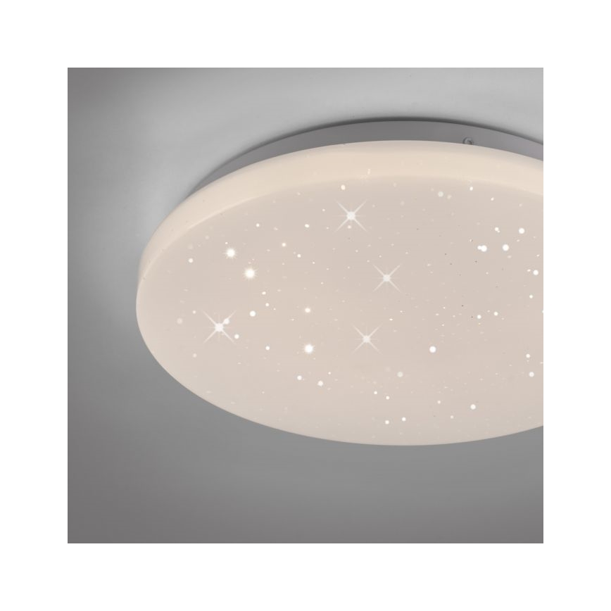 JUST LIGHT. 14275-16 - LED Plafondlamp URANUS LED/10W/230V diameter 26 cm wit