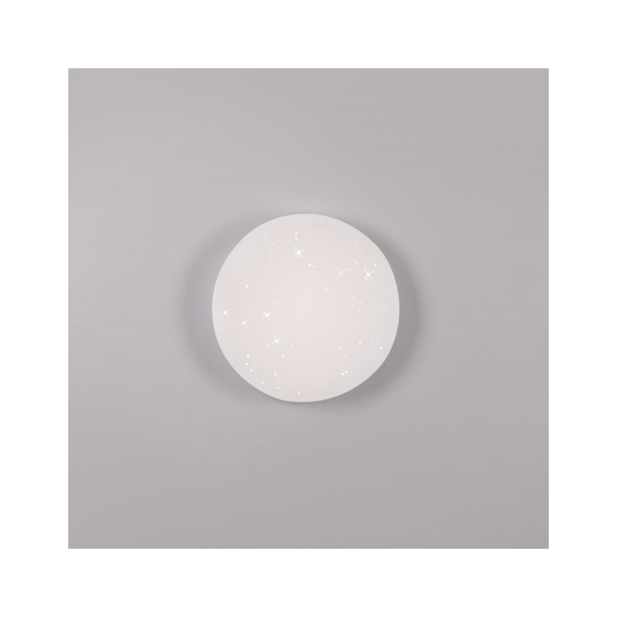 JUST LIGHT. 14275-16 - LED Plafondlamp URANUS LED/10W/230V diameter 26 cm wit