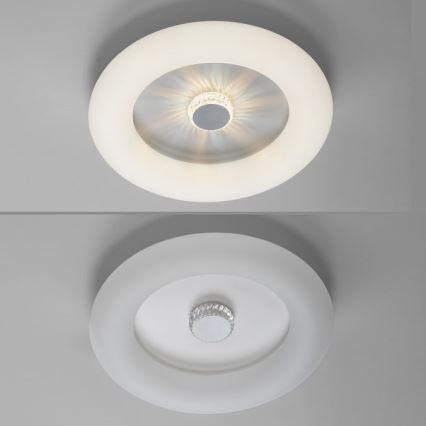 JUST LIGHT. 14383-16 - Dimbare LED Plafondlamp VERTIGO LED/26W/230V 2700-5000K wit + afstandsbediening