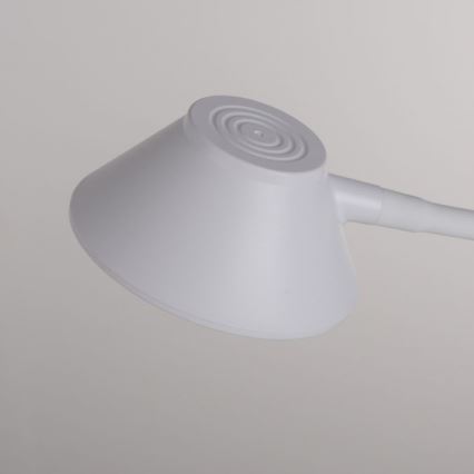 JUST LIGHT. 14414-16 - LED Dimbare flexibele tafellamp met aanraakbediening en draadloos opladen PUCKI LED/4,5W/230V wit