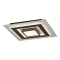 JUST LIGHT. 14439-21 - LED plafondlamp CICHIO LED/18,5W/230V + LED/9W 40x40 cm zwart