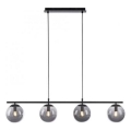 JUST LIGHT. 14604-18 - Hanglamp aan een koord WIDOW 4xE14/25W/230V zwart