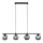 JUST LIGHT. 14604-18 - Hanglamp aan een koord WIDOW 4xE14/25W/230V zwart