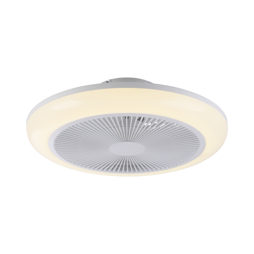 JUST LIGHT. 14623-16 - LED RGBW dimbare plafondventilator met verlichting BRENDA LED/22W/230V 3000-6000K Ø 46 cm wit + afstandsbediening