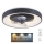 JUST LIGHT. 14644-18 - LED Dimbare plafondlamp met ventilator VENIKA LED/36W/230V diameter 48,6 cm 2700-5000K + afstandsbediening