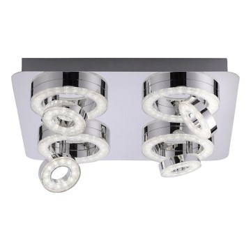JUST LIGHT. 14662-17 - LED RGBW Dimbare Spot TIM LOLASMART 4xLED/5,9/230V 2700-5000K + afstandsbediening