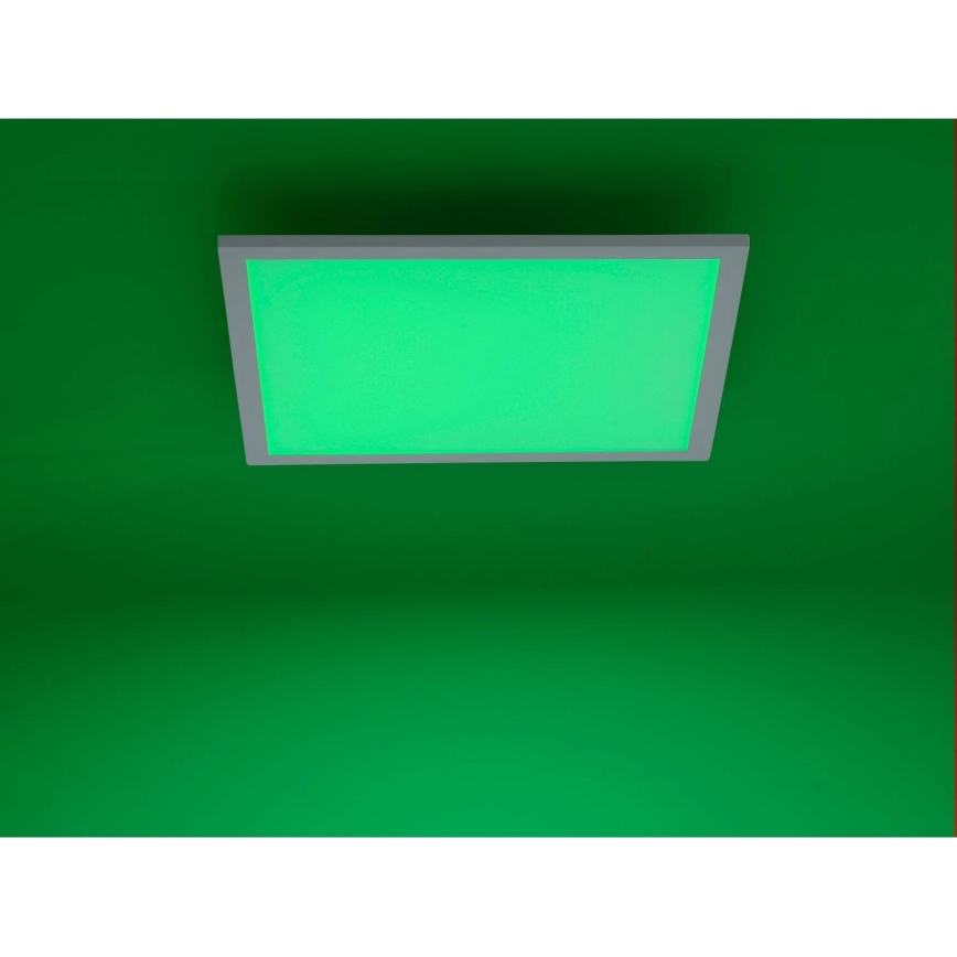 JUST LIGHT. 14681-16 - LED RGB Dimbaar bevestigd lichtpaneel LOLA FLAT LED/28W/230V 2700-5000K + afstandsbediening