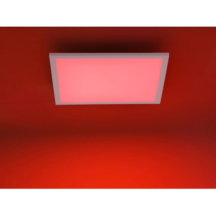 JUST LIGHT. 14681-16 - LED RGB Dimbaar bevestigd lichtpaneel LOLA FLAT LED/28W/230V 2700-5000K + afstandsbediening