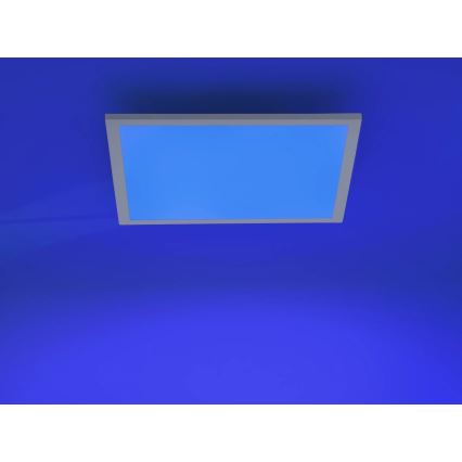 JUST LIGHT. 14681-16 - LED RGB Dimbaar bevestigd lichtpaneel LOLA FLAT LED/28W/230V 2700-5000K + afstandsbediening