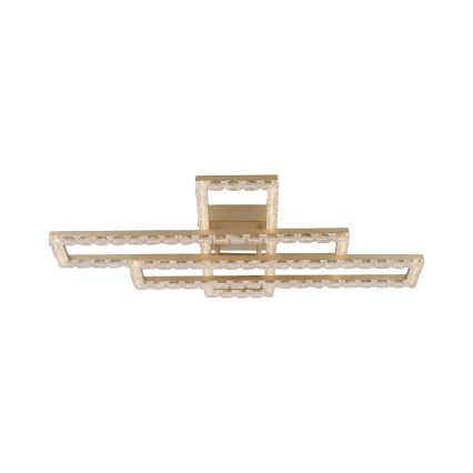 JUST LIGHT. 14733-60 - LED Plafondlamp GLITRA LED/35W/230V 57,25x72,05 cm goudkleurig