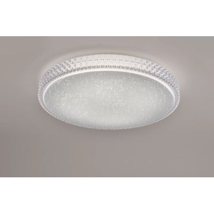 JUST LIGHT. 14745-00 - Dimbare LED RGB plafondlamp FRIDA LED/36W/230V 2700-5000K + afstandsbediening