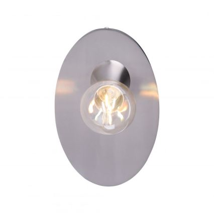 JUST LIGHT. 14777-55 - Plafondlamp TURN ME 1xE27/60W/230V mat chroom