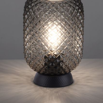 JUST LIGHT. 14906-18 - Tafellamp REISHI 1xE27/40W/230V zwart