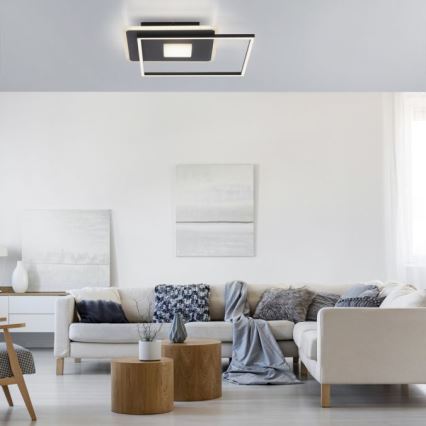 JUST LIGHT. 15045-18 - Dimbare LED plafondlamp DOMINO LED/26W/230V