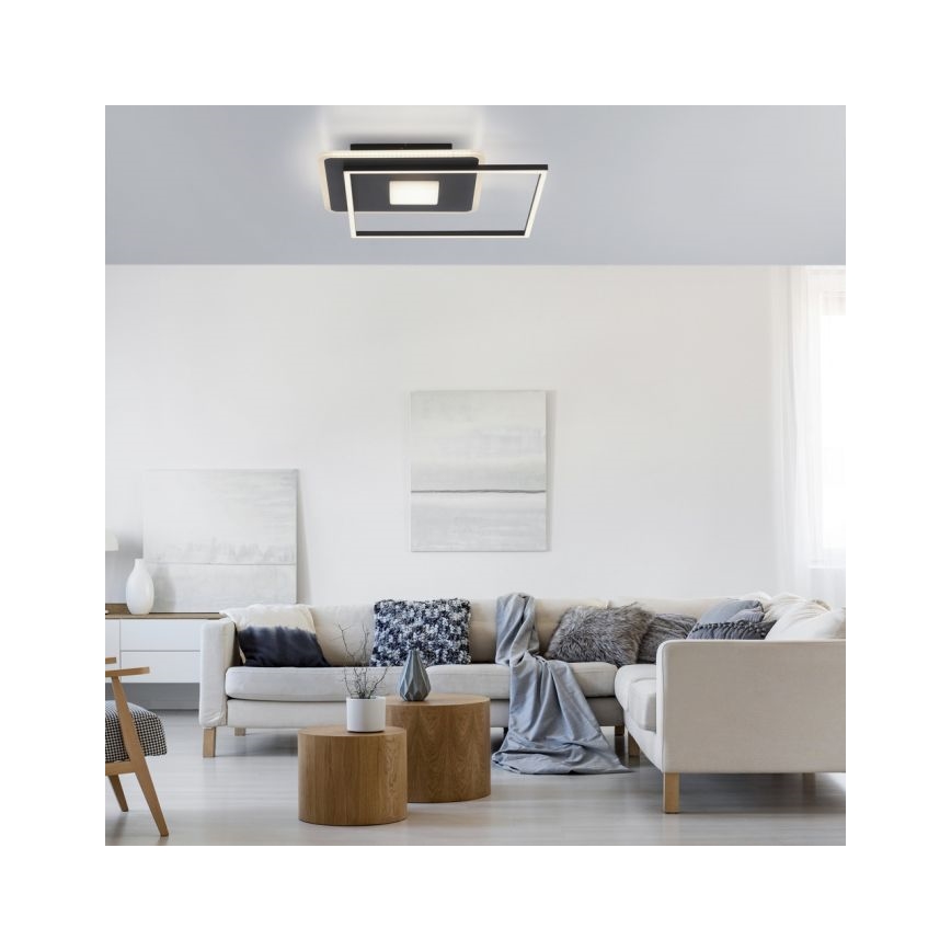 JUST LIGHT. 15045-18 - Dimbare LED plafondlamp DOMINO LED/26W/230V