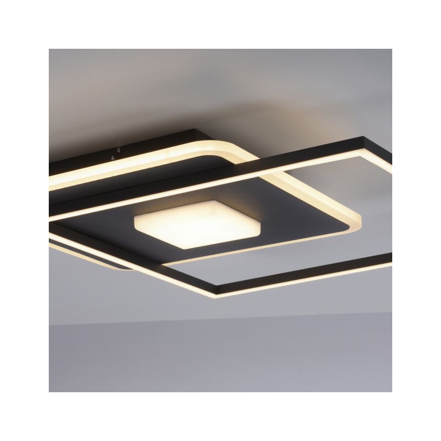 JUST LIGHT. 15045-18 - Dimbare LED plafondlamp DOMINO LED/26W/230V