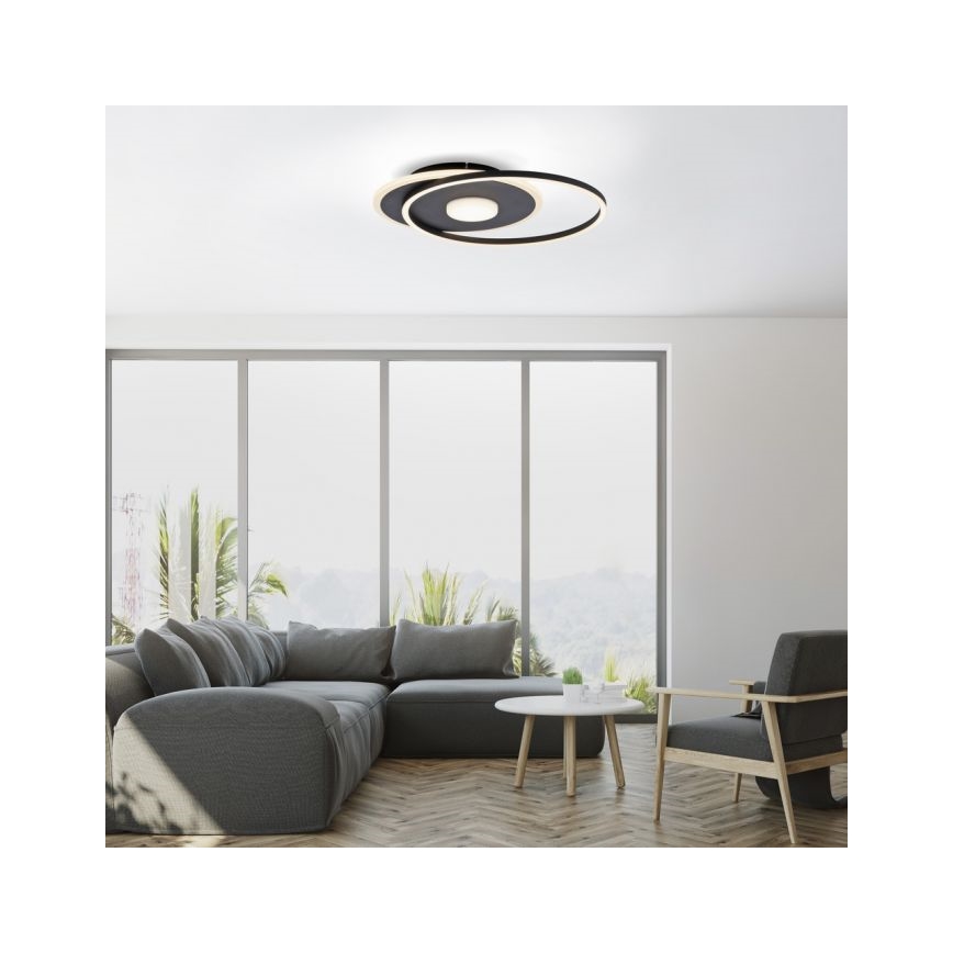 JUST LIGHT. 15046-18 - Dimbare LED plafondlamp DOMINO LED/26,5W/230V