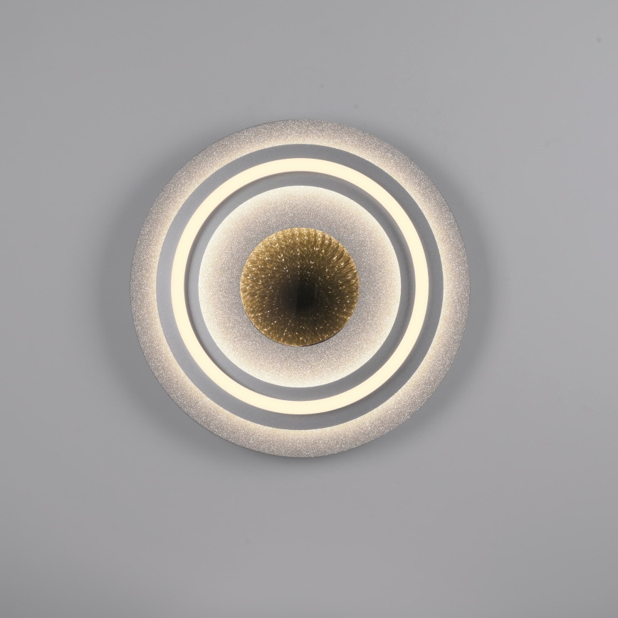 JUST LIGHT. 15089-21 - LED plafondlamp CICHIO LED/36W/230V Ø 40 cm mat chroom