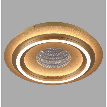 JUST LIGHT. 15089-60 - LED plafondlamp CICHIO LED/36W/230V Ø 40 cm goudkleurig