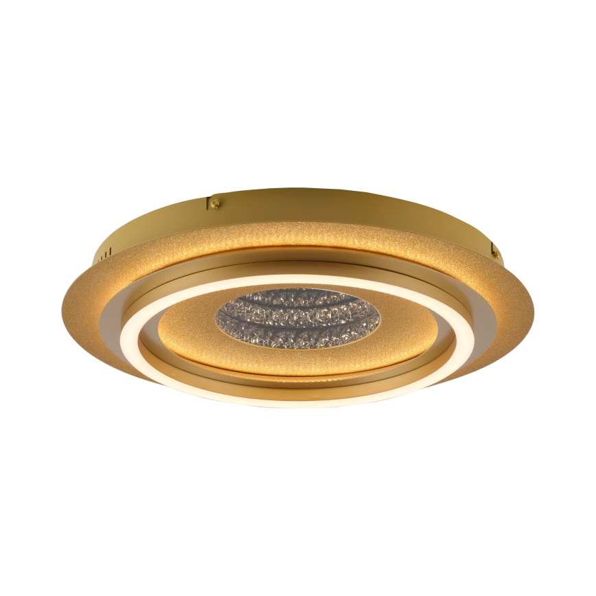 JUST LIGHT. 15089-60 - LED plafondlamp CICHIO LED/36W/230V Ø 40 cm goudkleurig