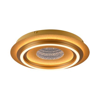 JUST LIGHT. 15089-60 - LED plafondlamp CICHIO LED/36W/230V Ø 40 cm goudkleurig