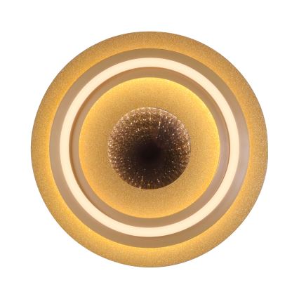 JUST LIGHT. 15089-60 - LED plafondlamp CICHIO LED/36W/230V Ø 40 cm goudkleurig